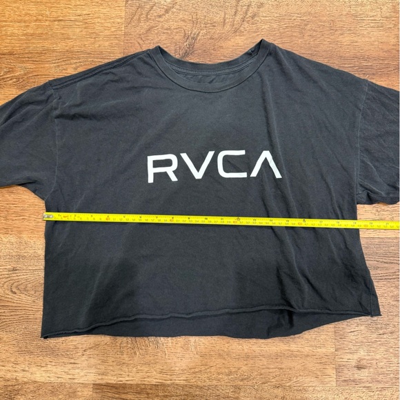 RVCA Graphic Crop Top Sz Small - Picture 5 of 5